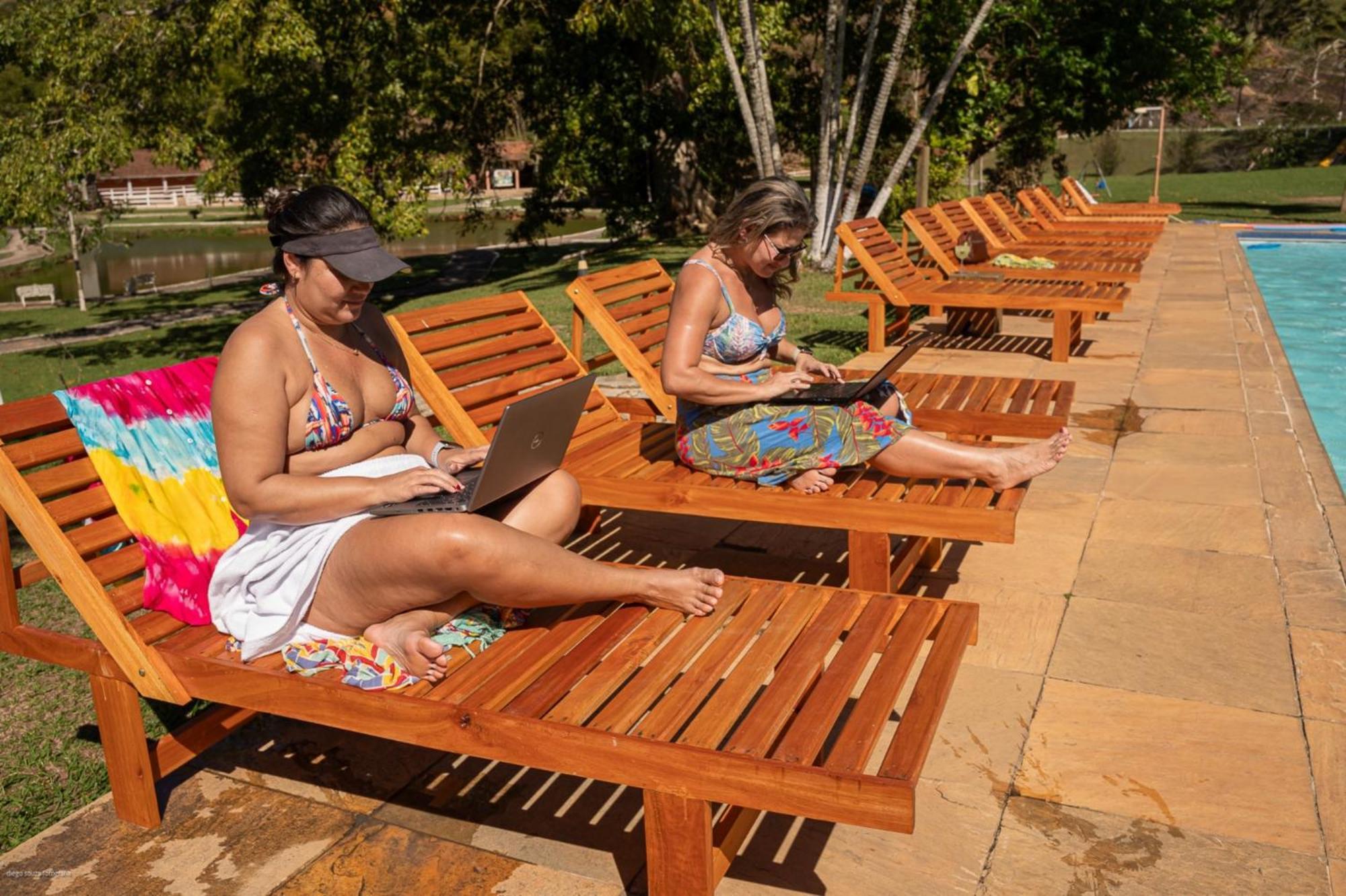 فاسوراس Hotel Fazenda Cachoeiras De Cavaru المظهر الخارجي الصورة